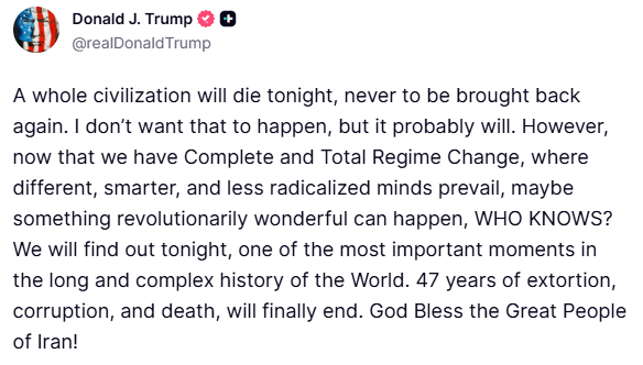 Donald Trump's Tweet