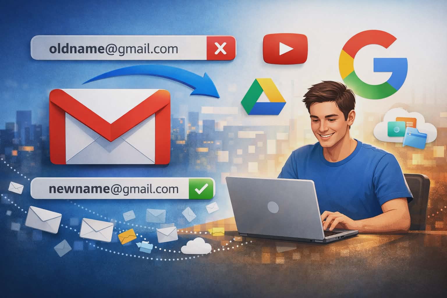 Google Finally Lets Users Change Their Gmail Address Without Losing Data