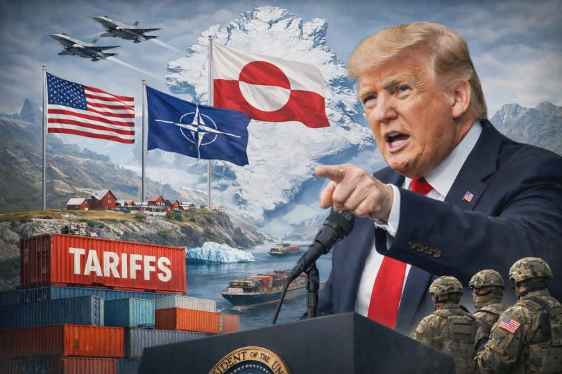 Trump Threatens Tariffs Over Greenland Takeover Plan, Sparking NATO Tensions